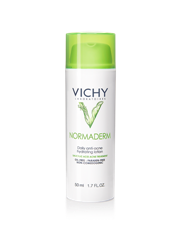 נורמדרם קרם לחות נטול שמן לטיפול בפגמי עור Vichy