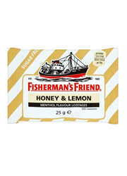 סוכריות לימון ודבש ללא סוכר Fisherman's Friend