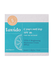 ‎קרם לחות ויטמין סי SPF30 לבידו