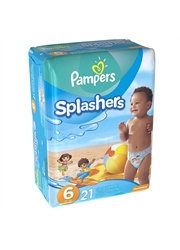 מכנסוני שחייה פמפרס מידה 6 Splashers