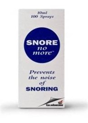 ספריי למניעת נחירות SNORE NO MORE