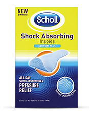 רפידות נוחות בולמות זעזועים Shock Absorbing Insoles