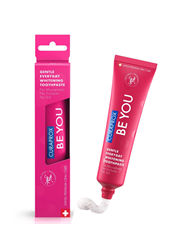 Be You משחת שיניים מלבינה בטעם ג'ין טוניק ואפרסמון