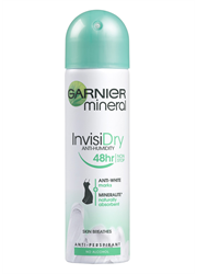 דאודורנט ספריי Garnier InvisiDry 