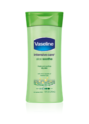 תחליב גוף וזלין אלוורה Vaseline Aloe Fresh