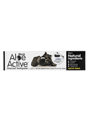 אלו אקטיב משחת שיניים להלבנה עם פחם