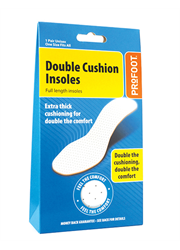 רפידות Double Cushion Insole לאשה