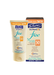 אולטרסול Free קרם ג'ל אנטי-אייג'ינג לפנים SPF50