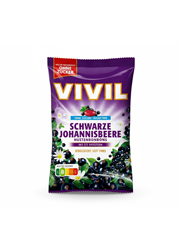 ‎ויויל סוכריות ללא סוכר בטעם דומדמניות שחורות