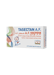 טסקטן A.F באבקה לילדים‎ מסייע בשליטה והפחתת תסמיני שלשול Tasectan