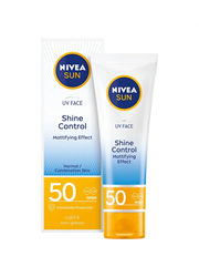 ניוואה Sun קרם הגנה לפנים מט שיין קונטרול SPF50