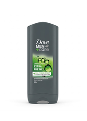 דאב מן ג'ל רחצה לגבר 3 ב-1 אקסטרה פרש