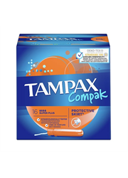 טמפונים עם מוליך טמפקס קומפק סופר פלוס