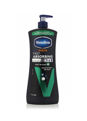 ‎וזלין תחליב גוף לגבר ספיגה מהירה 3 ב-1