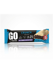 ‎חטיף חלבון GO CRUNCH בטעם עוגיות עם קרם קרמל 21 גרם חלבון