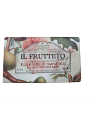 סבון מוצק טבעי il frutteto תאנה וחלב שקדים