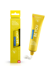 Be You משחת שיניים מלבינה בטעם אשכולית וברגמוט