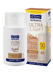 ‎אולטרסול אולטרה לייט תחליב פנים - גוון מדיום