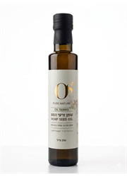 שמן זרעי המפ בכבישה קרה OS+