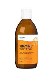 ויטמין C ליפוזומלי נוזלי בטעם תפוז