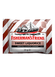 סוכריות ליקריץ מתוק ללא סוכר Fisherman's Friend
