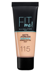 מייבלין פיט מי מייק אפ Fit Me Matte Andd Poreless