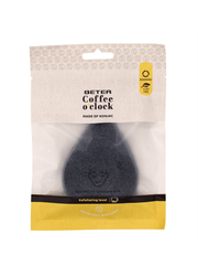 ספוג קונג'אק עם קפה לניקוי פנים Coffee O Clock