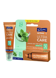 ‎אולטרסול Ultra Care שפתון לחות והגנה SPF50 מנטה