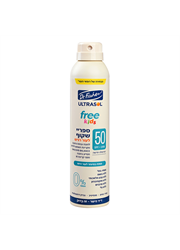 אולטרסול Free Kids ספריי שקוף לעור רגיש SPF50