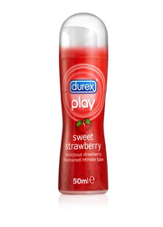 ג'ל סיכוך חושני בטעם תות Durex Play