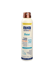 אולטרסול Free ספריי הגנה תחליבי שקוף SPF50