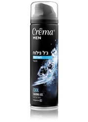 ג'ל גילוח קרמה COOL לגבר Crema