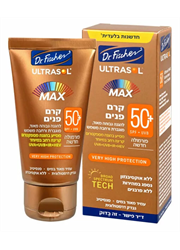 אולטרסול Max קרם הגנה לפנים +SPF50