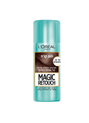 ‎מג'יק ריטאצ' ספריי לכיסוי שורשים גוון חום קרח