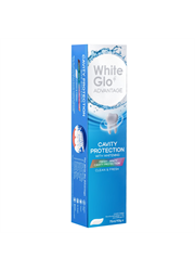 משחת שיניים וויט גלו Cavity Protect להלבנה והגנה מפני עששת