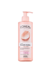 חלב פנים להסרת איפור LOREAL RARE FLOWERS