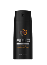 אקס דאודורנט ספריי גוף שוקולד AXE Dark Temptation 