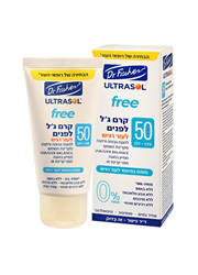 אולטרסול Free קרם ג'ל אנטי-אייג'ינג לפנים SPF50