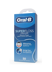חוט דנטלי לגשרים וכתרים Super Floss