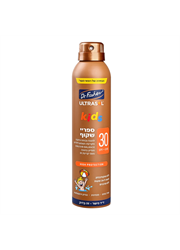 אולטרסול קידס ספריי רציף שקוף לילדים SPF30