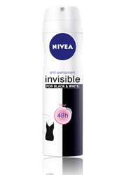 דאודורנט ספריי לאישה NIVEA Invisible 