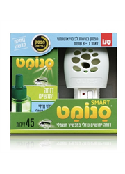 סנומט SMART דוחה יתושים חשמלי ל-45 לילות