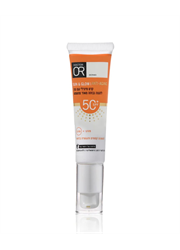 קרם הגנה מינרלי אנטי אייג'ינג עם גוון לייט SPF50+ SUN & GLOW