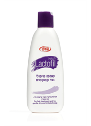 לקטופיל שמפו טיפולי נגד קשקשים Lactofil
