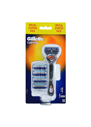 ג'ילט פיוזן PRO GLIDE 5 מארז ידית ו 5 סכינים