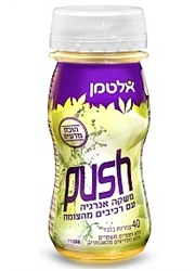 פוש - משקה אנרגיה עם רכיבים מהצומח Push