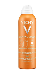 אידיאל סוליי ספריי לחות והגנה שקוף SPF50