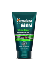 תרחיץ פנים לגבר לעור נקי מפגמים הימלאיה