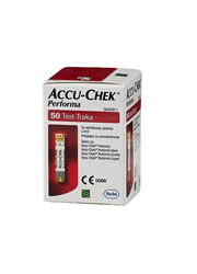 סטריפים למכשיר בדיקת סוכר Accu-Chek ‎‎Performa 