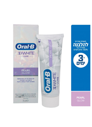 משחת שיניים להלבנה פנינה בוהקת 3D White